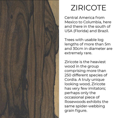 Ziricote, seltenes Holz